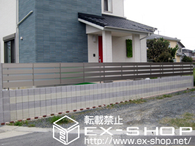 のフェンス・柵 ライフモダン?　YP型フェンス 施工例