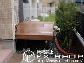 のウッドデッキ リウッドデッキ200　Ｔタイプ 施工例