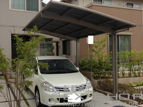 のカーポート カーブポートシグマIII 積雪〜20cm対応 施工例