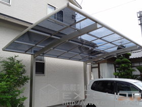 のカーポート プレシオスポート 積雪〜20cm対応 施工例