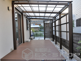 のパーゴラ M・グローリア 施工例