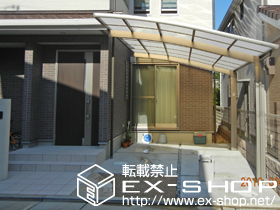 のカーポート カーブポートシグマIII 積雪〜20cm対応 施工例