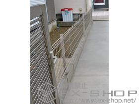 のフェンス・柵 ハイグリッドフェンスN8型 施工例