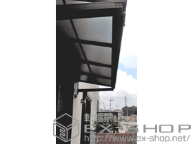 のバルコニー・ベランダ屋根 ライザーテラスII F型 単体 ルーフタイプ 積雪〜20cm対応 施工例