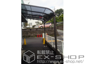 のテラス屋根 ライザーテラスII R型 テラスタイプ 単体 積雪〜20cm対応 施工例