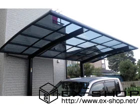 埼玉県蒲郡市のLIXIL リクシル(トステム)のカーポート プレシオスポート 積雪〜20cm対応 施工例