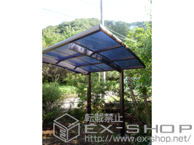 のサイクルポート・駐輪場 レイナポート ミニ 積雪〜20ｃｍ対応 施工例