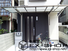 のカーポート マイリッシュ　逆勾配　積雪〜20cm対応 施工例