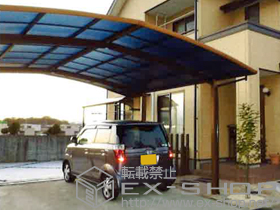 のカーポート スタンダードカーポート M合掌 施工例