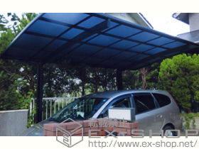 のカーポート カーブポートシグマIII 積雪〜30cm対応 施工例