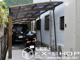 のカーポート カーブポートシグマIII 積雪〜20cm対応 施工例