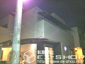 のバルコニー・ベランダ屋根 プレシオステラス R型 屋根タイプ 連棟 積雪〜20cm対応 施工例