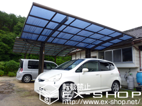 のカーポート プレシオスポート　積雪〜20ｃｍ対応 施工例