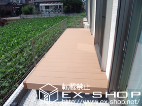 のウッドデッキ リウッドデッキ 200 連棟 施工例