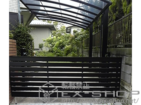 のカーゲート オーバードアS5型 電動式 施工例