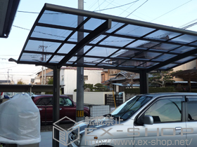 のカーポート カーブポートシグマIII Y合掌 積雪〜30cm対応 施工例