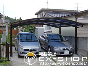 のカーポート プレシオスポート ワイド 積雪〜20cm対応 施工例