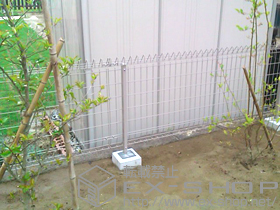 のフェンス・柵 メッシュフェンス G10-R 施工例