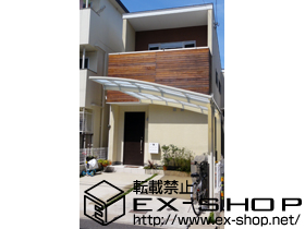 のカーポート カーブポートシグマIII 積雪〜20cm対応 施工例