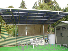 のカーポート カーブポートシグマIII 積雪〜30cm対応 施工例