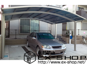 のカーポート プレシオスポート ワイド 積雪〜20cm対応 施工例