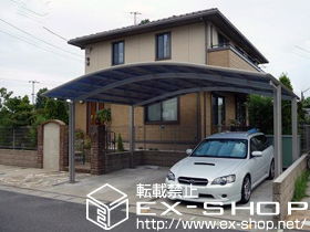のカーポート レイナツインポート 積雪〜20ｃｍ対応 施工例