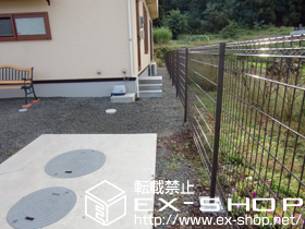 のフェンス・柵 ハイグリットフェンス N8型 施工例