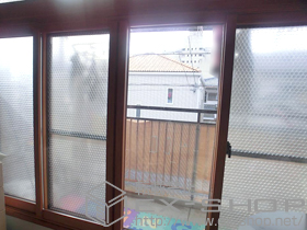 の二重窓（内窓） インプラス  ダストバリア仕様 引違い窓 4枚建 施工例