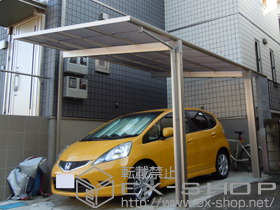 のカーポート サーフポートIII 積雪〜20?対応 施工例