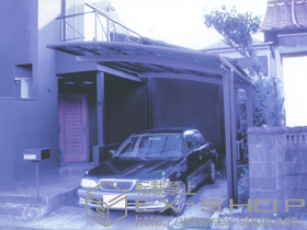 のカーポート カーブポートシグマIII 積雪〜30cm対応 施工例