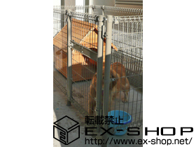 の門扉 ハイグリット門扉N1型 片開き 施工例