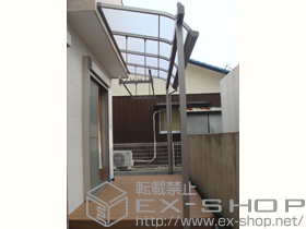 のテラス屋根 ライザーテラスIIR型 テラスタイプ 積雪〜20cm対応 施工例