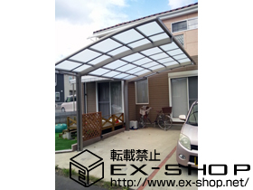 のカーポート カーブポートシグマIII 積雪〜30ｃｍ対応 施工例