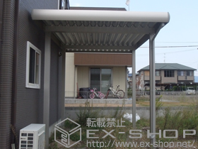 のカーポート ジーポートneoDX Aタイプ　角柱仕様　積雪〜100cm対応 施工例