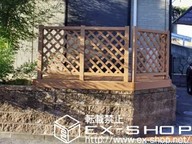 ���Ɍ������s��YKKAP�̃E�b�h�f�b�L ���E�b�h�f�b�L 200 �P�́{�f�b�L�t�F���X 2�^�{�X�e�b�v�f�b�L�t�F���X 2�^2�i �{�H��