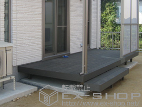 のウッドデッキ リコステージII 単体 施工例