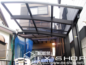 のサイクルポート・駐輪場 ファインポートＩＩ R ミニ 積雪〜20cm対応 施工例