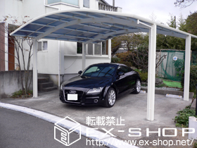 のカーポート レイナツインポートＺ 積雪〜20cm対応 施工例