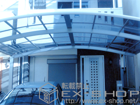 のカーポート プレシオスポート ワイド 施工例