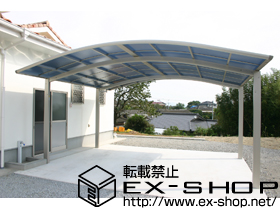 のカーポート プレシオスポート ワイド 積雪〜20cm対応 施工例