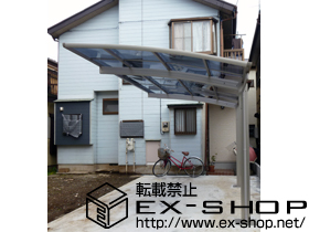 のカーポート プレシオスポート 単体 積雪〜20cm対応 施工例