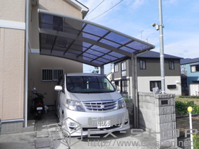 のカーポート カーブポートシグマIII 積雪〜30cm対応 施工例