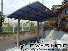 のカーポート カーブポートシグマIII 積雪〜20cm対応 施工例