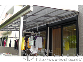 の ライザーテラスII F型 テラスタイプ 単体　積雪〜20cm対応 施工例