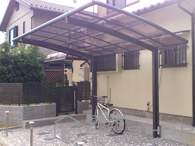 のカーポート カーブポートシグマIII　積雪〜30cm対応 施工例