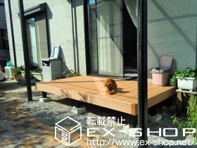 YKKAPのウッドデッキ リウッドデッキ 200 単体 施工例