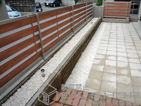 のフェンス・柵 ライフモダンフェンス?ＹＰ型 施工例