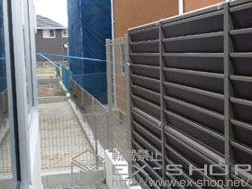 のフェンス・柵 ハイグリッドフェンス N8型 施工例