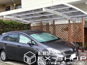 のカーポート カーブポートシグマIII 積雪〜20cm対応 施工例