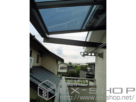 のバルコニー・ベランダ屋根 ライザーテラスII F型 単体 ルーフタイプ 施工例